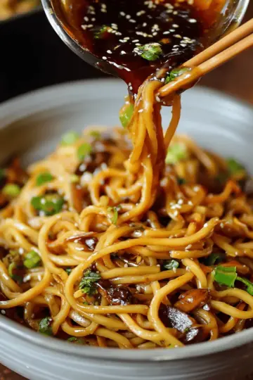 Best Teriyaki Noodles with Homemade Teriyaki Sauce