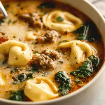 Sausage Tortellini Soup
