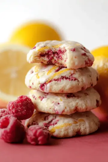 Lemon Raspberry Cookies