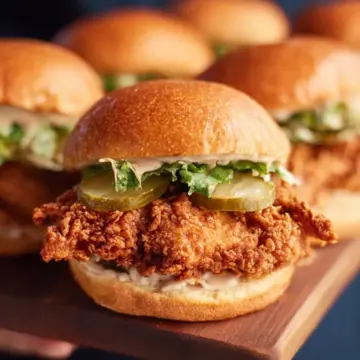Crispy Fried Chicken Sandwiches