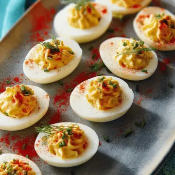 Easy Appetizer Recipes: Deviled Eggs