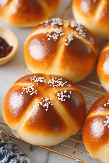 Red Bean Milk Buns