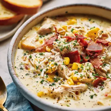 Slow Cooker Chicken Corn Chowder
