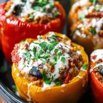 Crockpot Stuffed Peppers