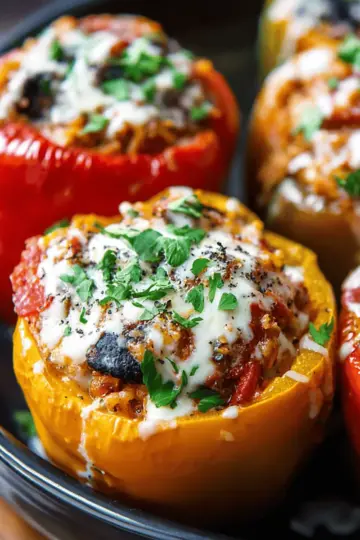 Crockpot Stuffed Peppers