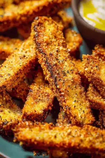 Crispy Baked Eggplant Fries