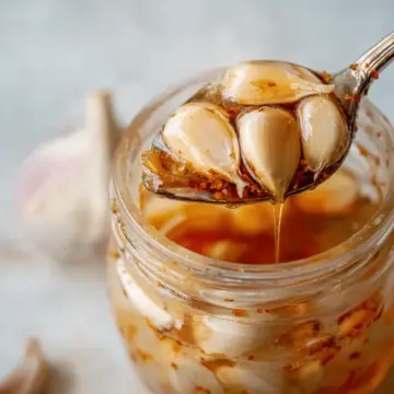 Fermented Garlic Honey