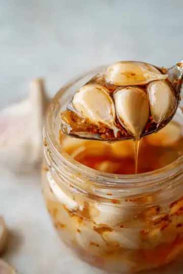 Fermented Garlic Honey