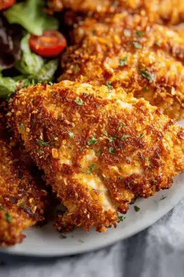 Pretzel Crusted Chicken