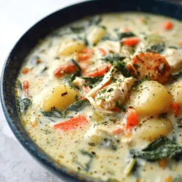 Olive Garden Chicken Gnocchi Soup