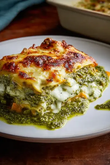Lasagne alla Portofino – pesto lasagne