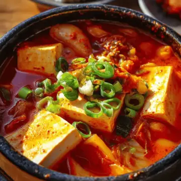 Kimchi Tofu Soup