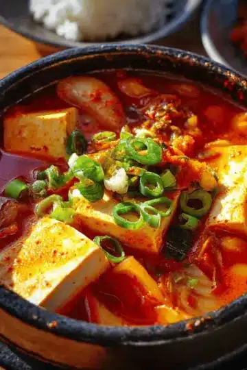 Kimchi Tofu Soup