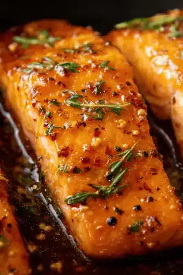 Hot Honey Butter Salmon
