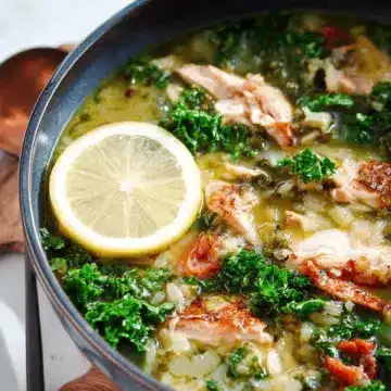 Chicken Piccata Soup