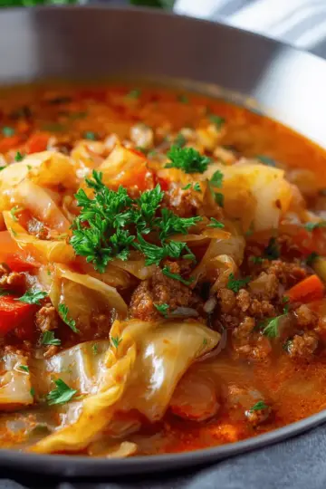 Cabbage Roll Soup
