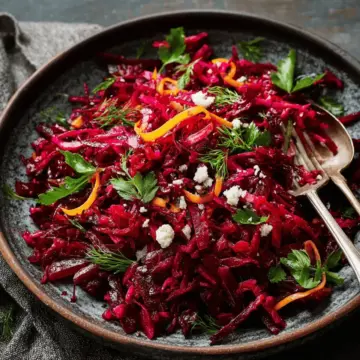 Grated Beet Salad
