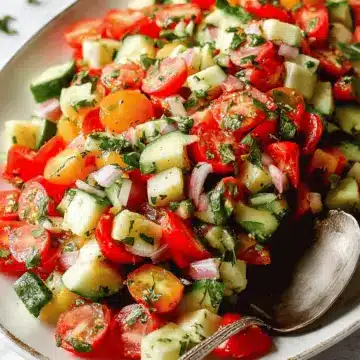 10-Minute Summer Veggie Salad