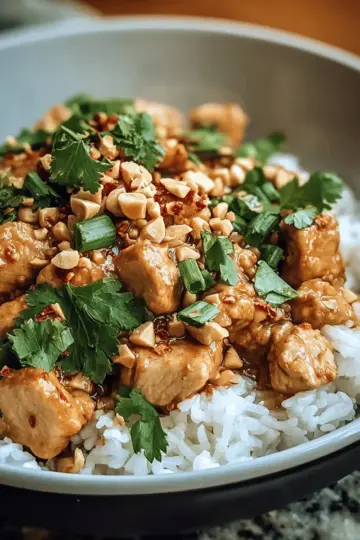 Thai Peanut Chicken