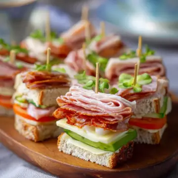 Easy Tea Club Sandwiches