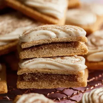 Frosted Brown Sugar Cinnamon Pop Tart Cookies