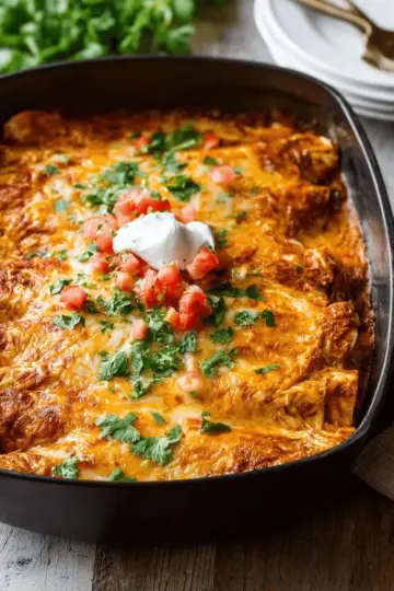 Easy Chicken Enchilada Recipe