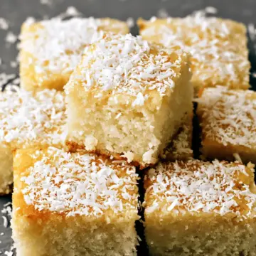 Coconut Milk Snack Cake