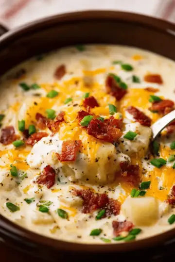 Crock Pot Crack Potato Soup