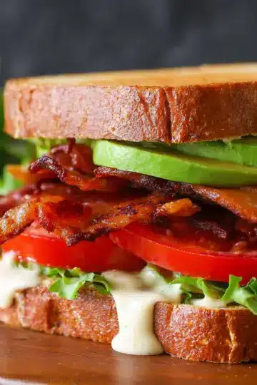 BLT Sandwich with the Best Sauce