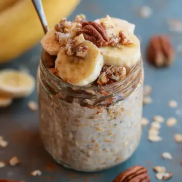 Banana Bread Overnight Oats