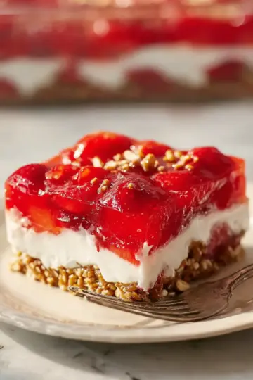 Strawberry Pretzel Salad