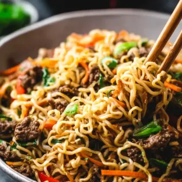 Mongolian Noodles