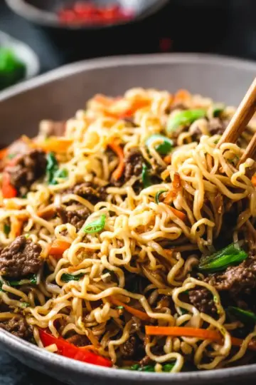 Mongolian Noodles