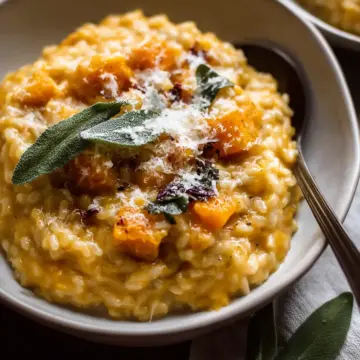 Creamy Baked Pumpkin Risotto