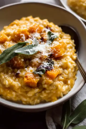 Creamy Baked Pumpkin Risotto