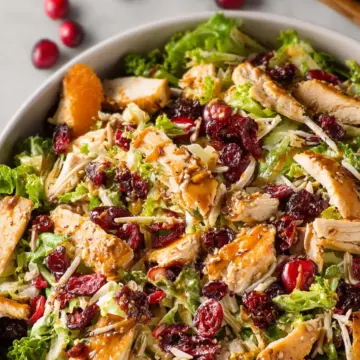 Asian Chicken Cranberry Salad