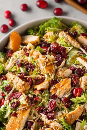 Asian Chicken Cranberry Salad