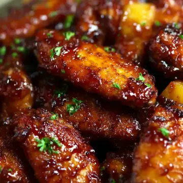 Best Brown Sugar Pineapple Wings Chicken