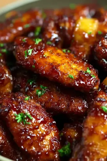 Best Brown Sugar Pineapple Wings Chicken