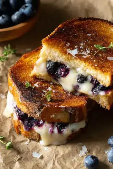 Blueberry White Cheddar Grilled Cheese