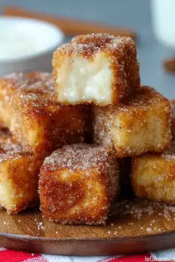 Angel Food Cake Churro Bites