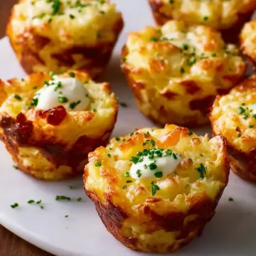 Cheesy Mashed Potato Puffs