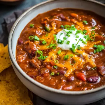 Easy Pumpkin Chili