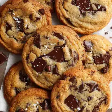 The BEST Chewy Brown Butter Chocolate Chip Cookies