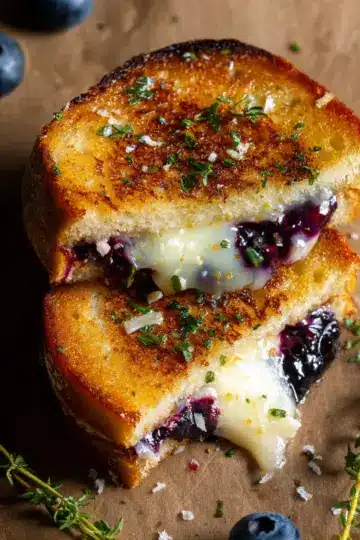 Blueberry White Cheddar Grilled Cheese