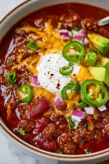 Classic Beef Chili