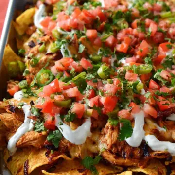 Grilled BBQ Chicken Nachos