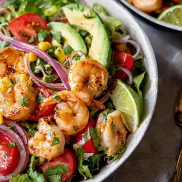 Cilantro Lime Shrimp Salad