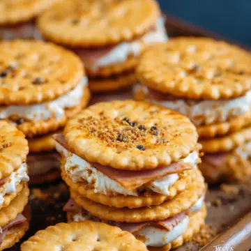 Ritz Cracker Sandwiches