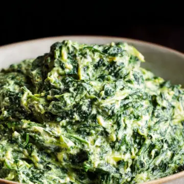The Best Creamed Spinach